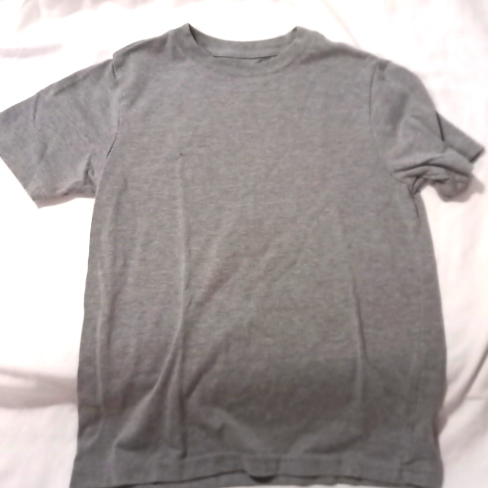 Boys Plain Gray T Sz: Sm/C 6-7 Wonder Nation